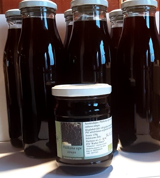 PLŪŠKOKA OGU SĪRUPS BIO 500g