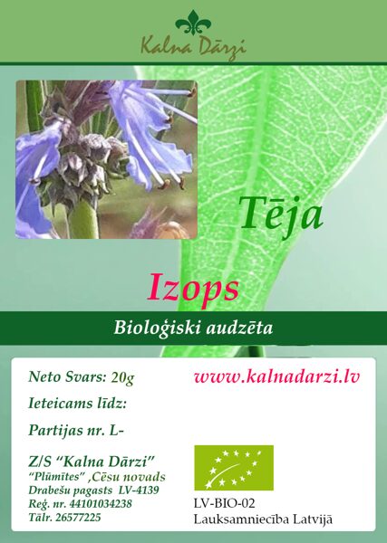 Tēja IZOPS EKO