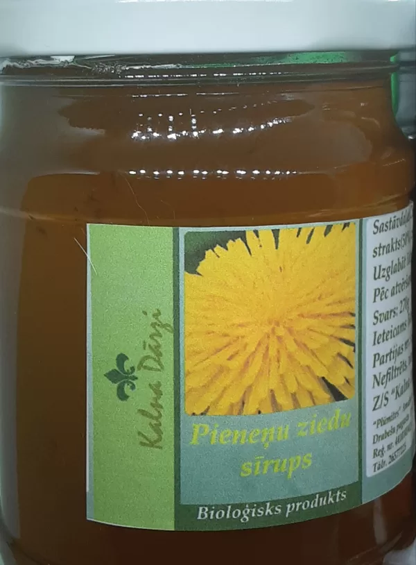 eco pieneņu sīrups